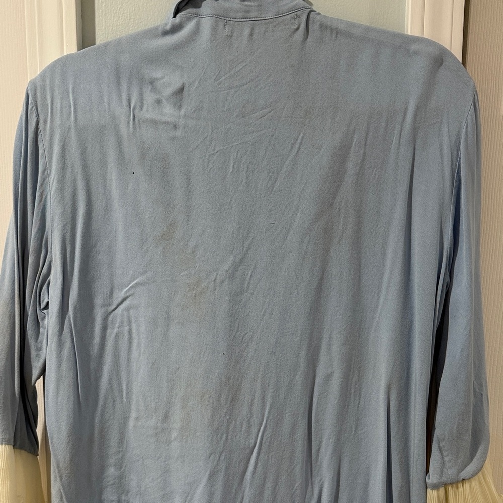 Sleeper Light Blue Ruffle Pajama Set - image 8